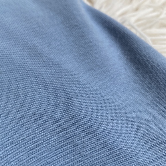 Zenana Premium V-Neck Top 💗 Blue-Gray - Picture 11 of 11